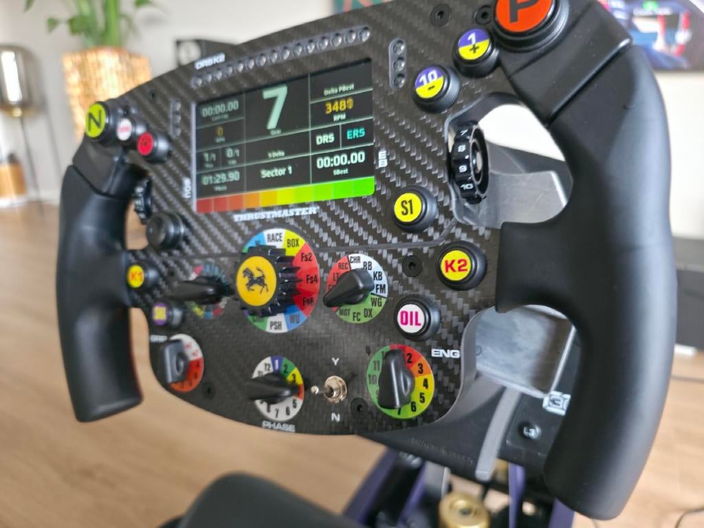Playseat Red Bull SF1000 Ferrari stuur Thrustmaster, Ophalen of Verzenden, Zo goed als nieuw