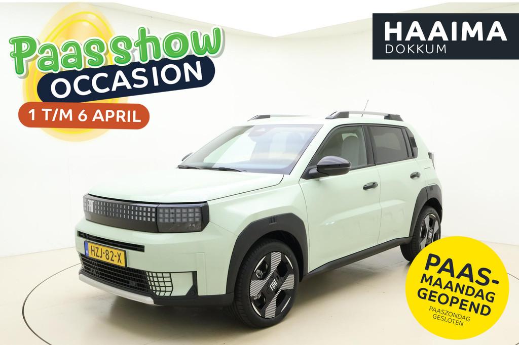 Fiat Grande Panda La Prima 11 kW 44 kWh | NIEUW | Navigatie, Auto's, Fiat, Stof, Gebruikt, Panda, Origineel Nederlands