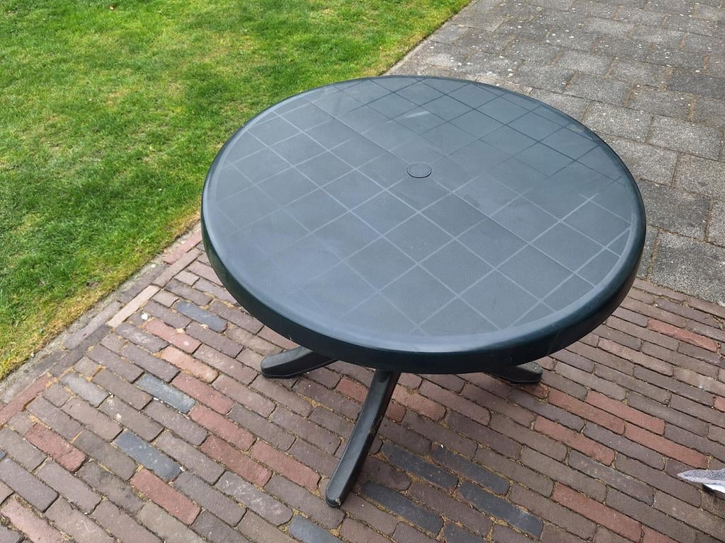 Jardin tafel inklapbaar, Ophalen of Verzenden, Rechthoekig, Kunststof