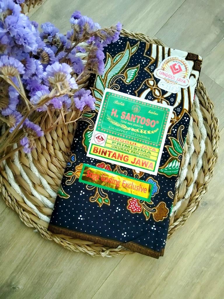 Batik Sarong Indonesië #1759, Overige kleuren, Verzenden, Nieuw, 30 tot 120 cm