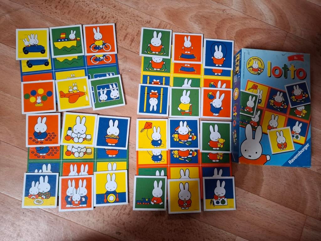 Nijntje Lotto - Leuk en leerzaam!, Ophalen of Verzenden, Zo goed als nieuw, Ravensburger, Een of twee spelers