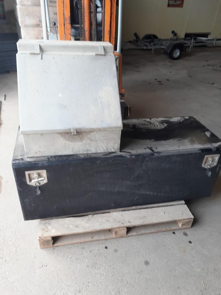 Onder bouw kist Tekoop vrachtwagen, Ophalen