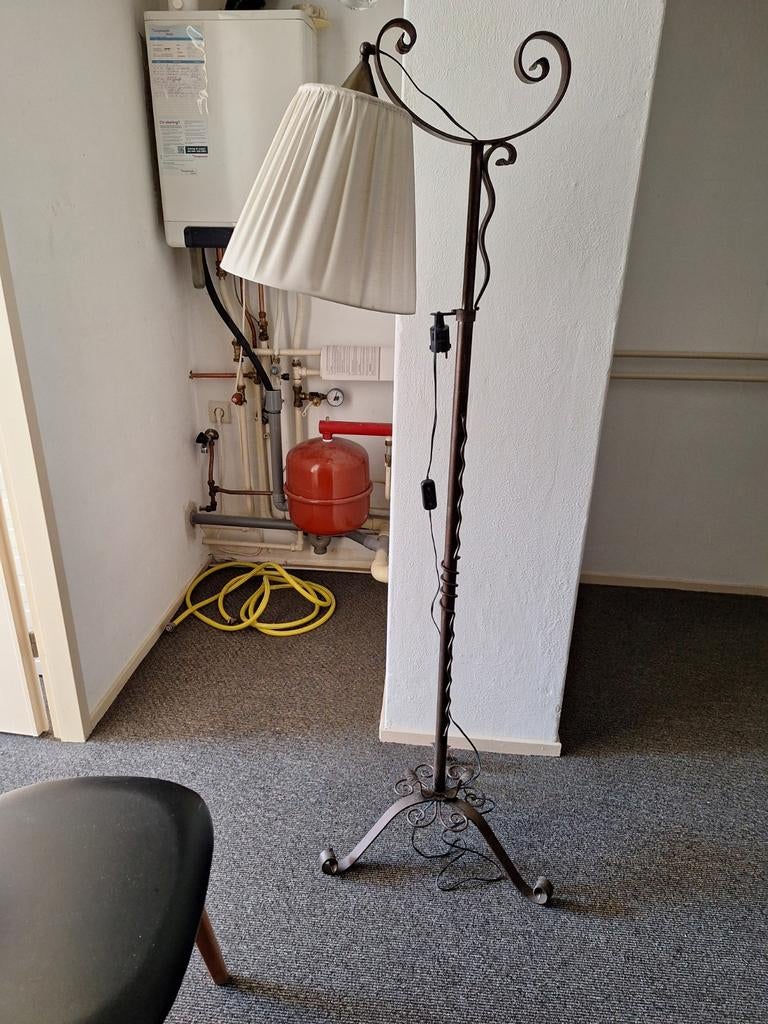 Staande lampen   messing, Ophalen of Verzenden, 150 tot 200 cm