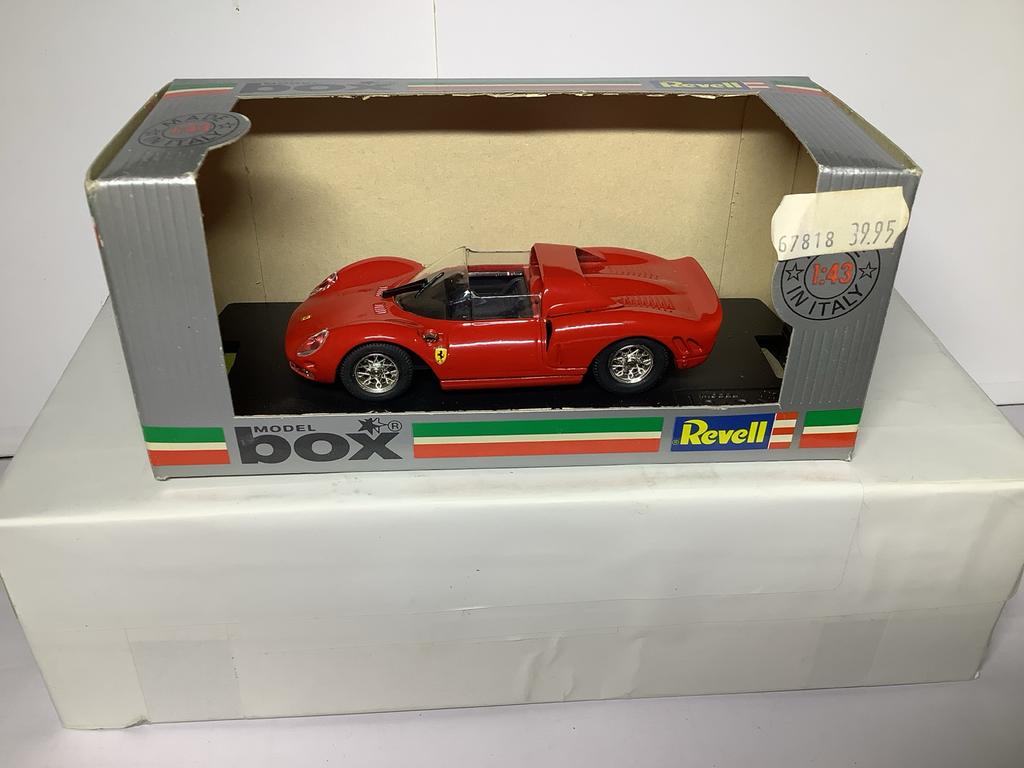 Ferrari P2 Model Box Revell 1:43 Schaalmodel, Ophalen of Verzenden, Nieuw, Auto, Overige merken
