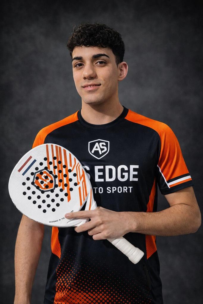 AS Edge Padel Racket - Carbon 3K - 3D effects Nieuw, Sport en Fitness, Padel, Nieuw, Ophalen of Verzenden, Den Bosch, Asedge90@gmail.com