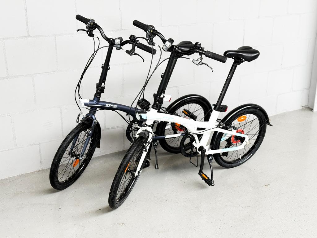 x2 Decathlon Folding Bikes 6 Gears 20 inch Btwin, Fietsen en Brommers, Fietsen | Vouwfietsen, Zo goed als nieuw, Overige merken