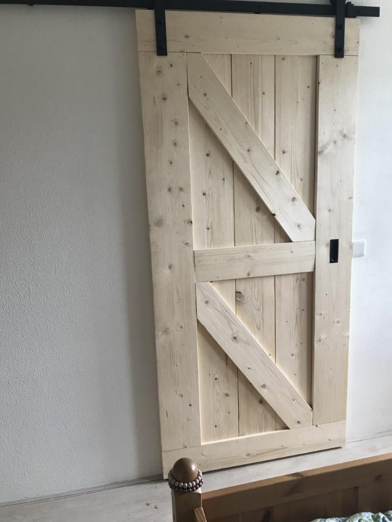 Steigerhouten loft deuren | loft deuren steigerhout nieuw, 120 cm of meer, Binnendeur, Nieuw, Ophalen of Verzenden