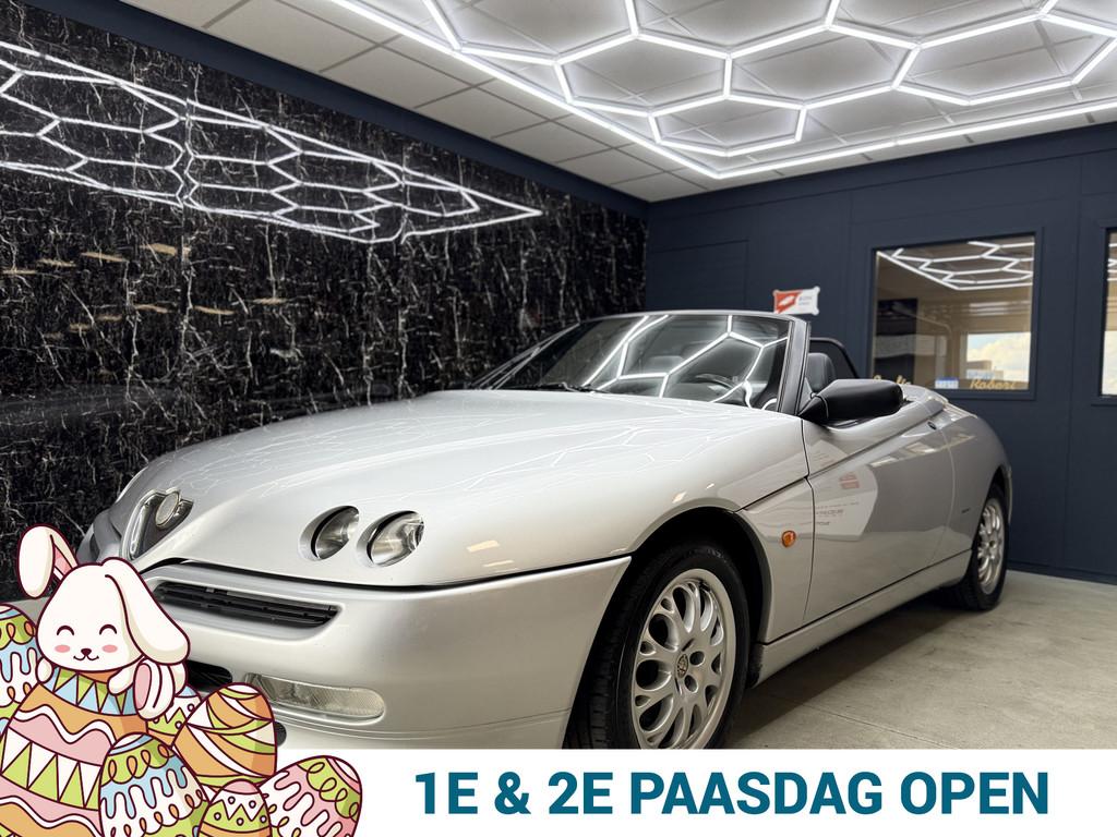Alfa Romeo Spider 2.0-16V T.Spark L (bj 2000), Voorwielaandrijving, Lederen bekleding, 1970 cc, Cabriolet