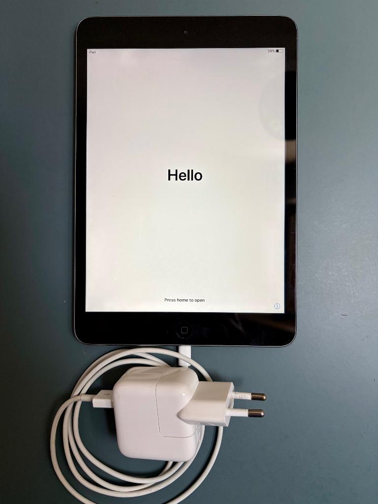 Apple iPad mini 2 (16 GB) A1489, Computers en Software, Apple iPads, Gebruikt, Zwart, 8 inch, Ophalen of Verzenden