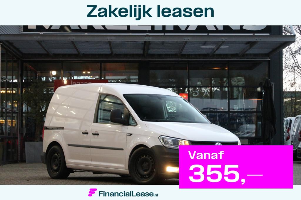 Volkswagen Caddy 1.4 TSI | Aut. | Standkachel | Stoelverw. |, Stof, 4 cilinders, Volkswagen, Wit