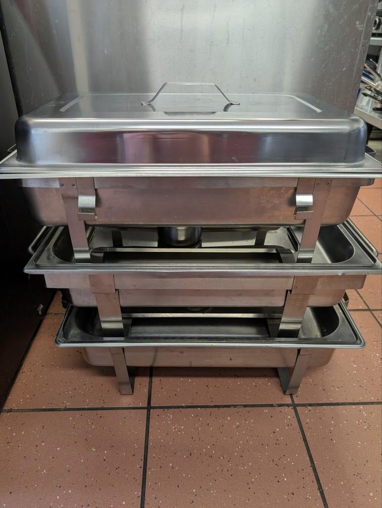 24x chafing dishes, Ophalen
