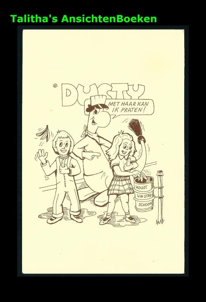 Ansicht Dusty Joop Geesink 1978, Verzamelen, Verzenden, 1960 tot 1980, Gelopen