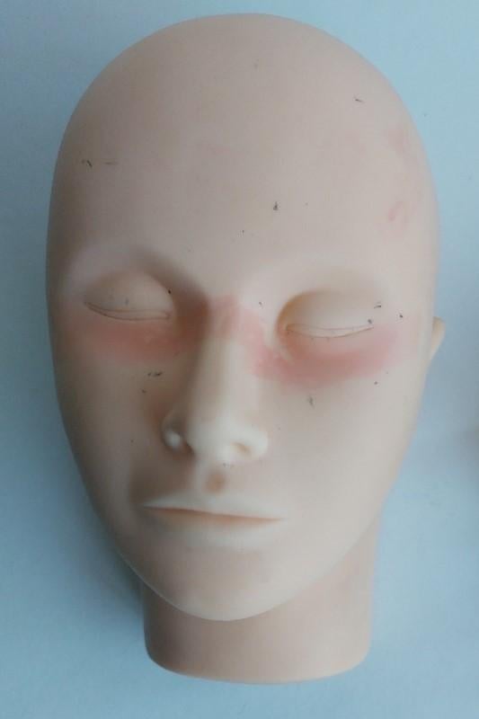 Mannequinhoofd voor make-up- en wimperoefeningen, Sieraden, Tassen en Uiterlijk, Uiterlijk | Haarverzorging, Ophalen of Verzenden