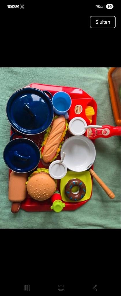 Speelgoed keukenspulletjes, Ophalen of Verzenden