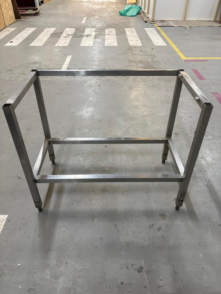 RVS onderstel 110x57,5x90, Ophalen, Gebruikt