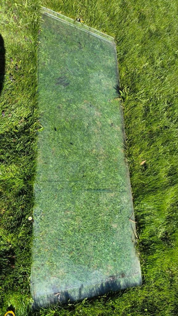 Glasplaten gratis af te halen. Glas kas enkelzijdig., Ophalen