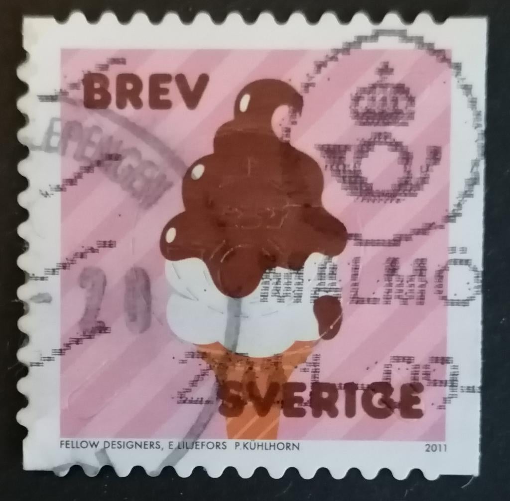 ZWEDEN - chocodip 2011, Verzenden, Zweden, Gestempeld