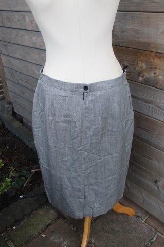 Rok blauw/ wit Escada mt 44 winter AANBIEDING Vaste prijs, Kleding | Dames, Blauw, Maat 42/44 (L), Escada, Ophalen of Verzenden