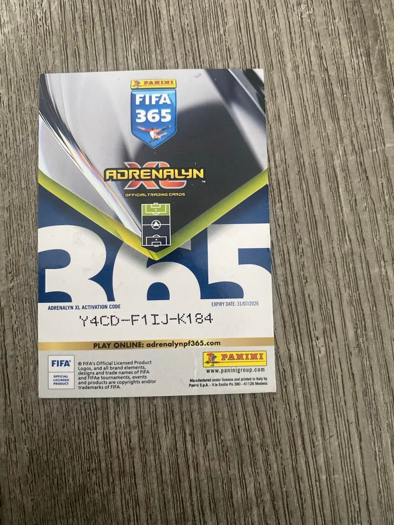 Panini FIFA 365 Adrenalyn XL 2024 Phil Foden Fans Favoriet, Ophalen of Verzenden, Zo goed als nieuw, Sport