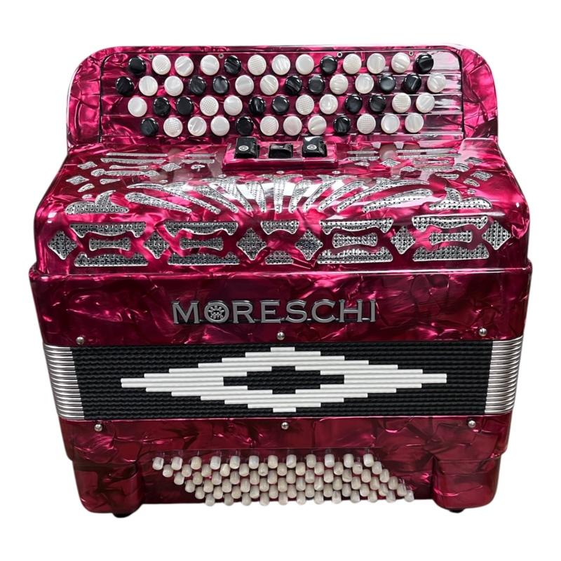 Morechi 72 Bas knop, Muziek en Instrumenten, Overige merken, 72-bas, Met koffer, Ophalen of Verzenden
