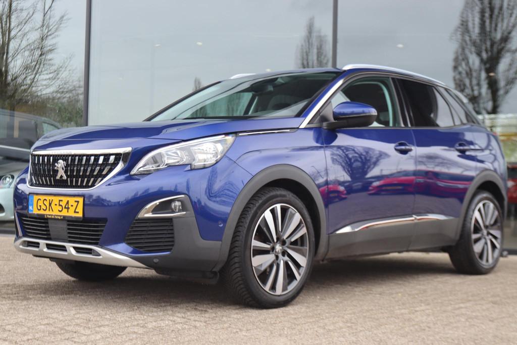 PEUGEOT 3008 1.2 PT CROSSWAY | TREKHAAK | CAMERA | CARPLAY |, Voorwielaandrijving, Gebruikt, 1199 cc, Blauw