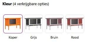 Konijnenhok hok kooi buitenren konijn GRATIS VERZONDEN!, Verzenden, 60 tot 90 cm, Nieuw, Nvt