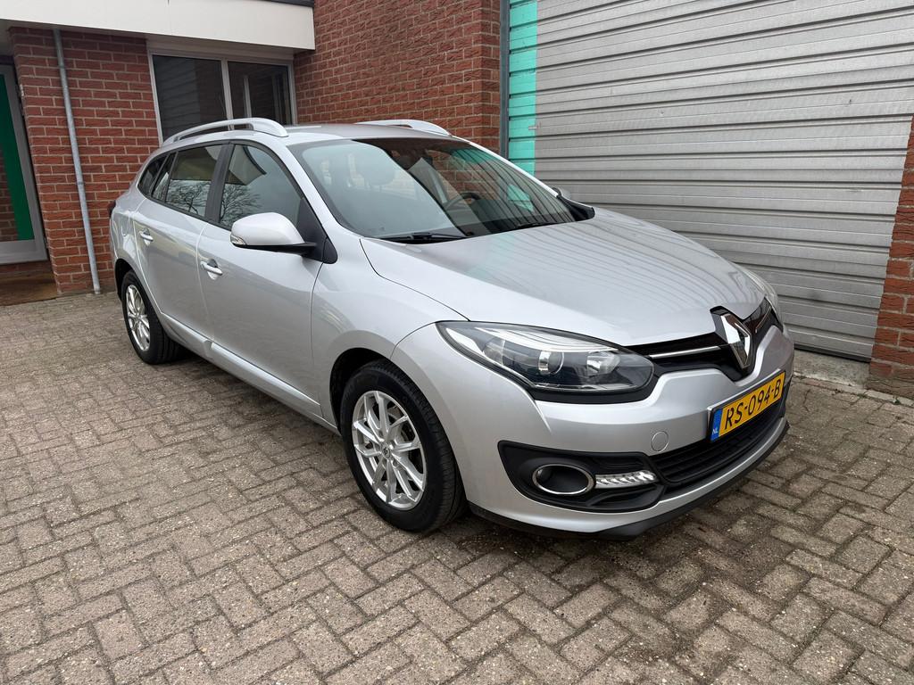 Renault Mégane Estate 1.5 dCi Limited NAV.+ Clima Bj:2015, Voorwielaandrijving, Euro 5, Gebruikt, 4 cilinders