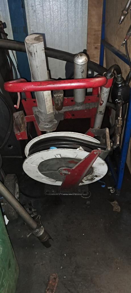 Mobiele pneumatische oliepompset, Doe-het-zelf en Verbouw, Compressors, Ophalen of Verzenden