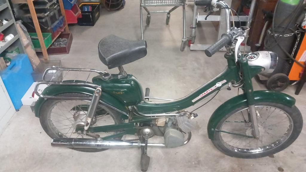 Schuurfonst  Sparta tva met jlo blok., Ophalen, Sparta, Maximaal 45 km/u, 49 cc