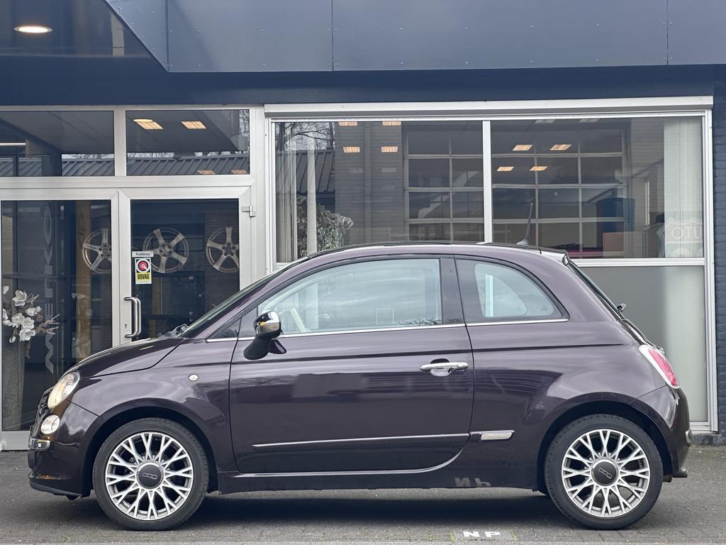 Fiat 500 1.2 Lounge AIRCO / ELEKT RAMEN / PANO (bj 2012), Euro 5, Stof, Gebruikt, 1242 cc