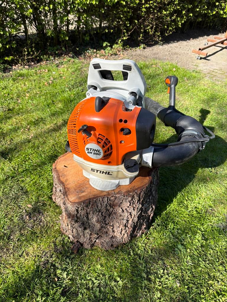 Stihl BR 200 Bladblazer - ruggedragen, Ophalen, Gebruikt, Benzine, Ruggedragen