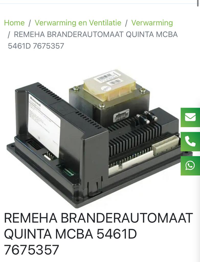 Remeha onderdelen echt veel, Ophalen of Verzenden, Zo goed als nieuw, Desktop, USB