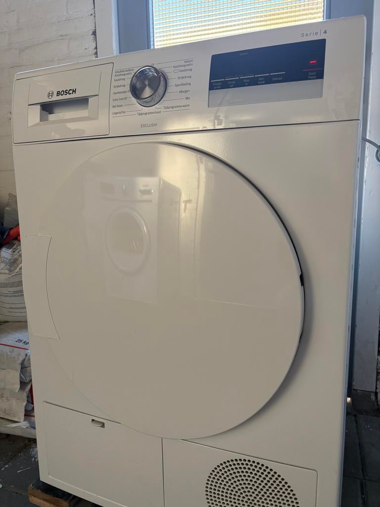 Bosch Serie 4 wasdroger, Witgoed en Apparatuur, Wasdrogers, Wolprogramma, 6 tot 8 kg, Gebruikt, Ophalen of Verzenden