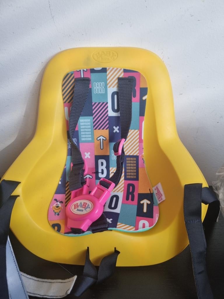 BABY born Fietsstoeltje voor poppen, 0 t/m 10 kg, Achterzitje, BABY born, Nieuw