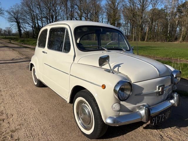 fiat 600 wit, Particulier, Te koop, Fiat, Benzine