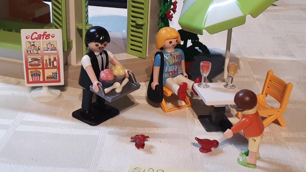 5129 café met terras, Ophalen of Verzenden, Zo goed als nieuw, Complete set