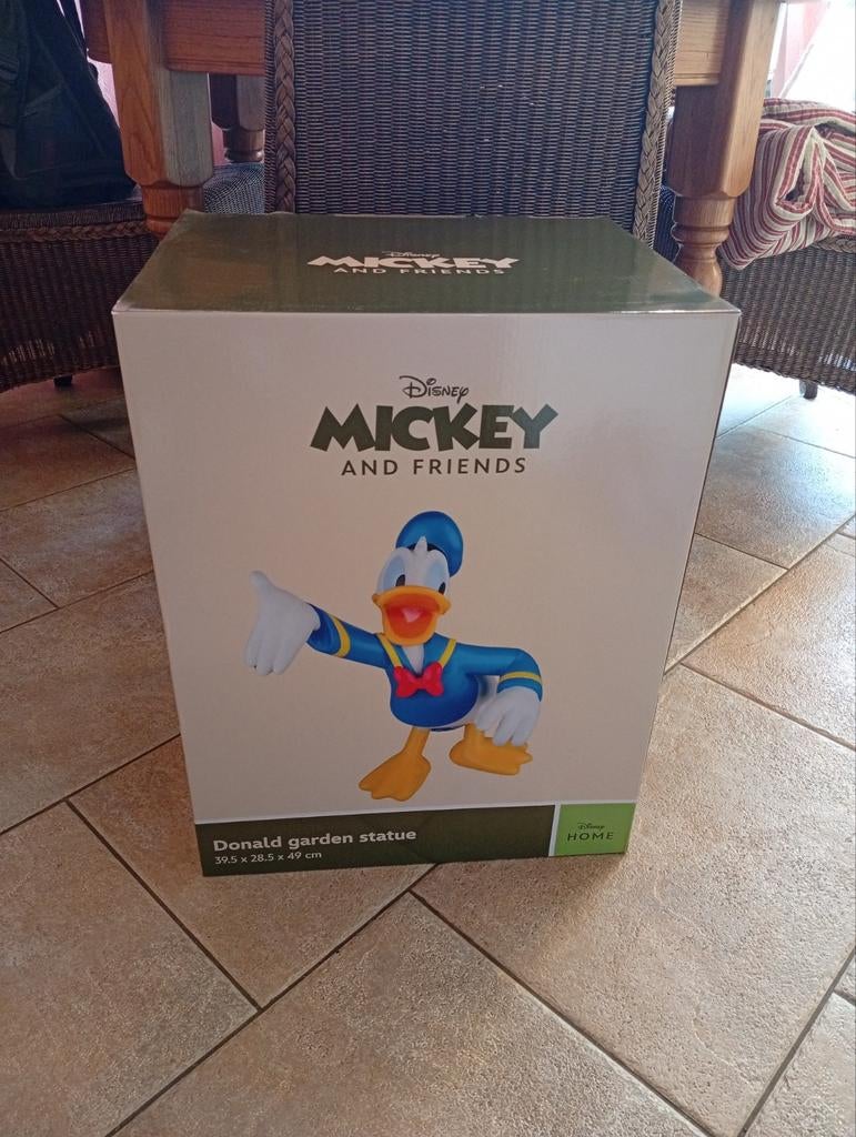 Donald Duck Tuinbeeld - Nieuw in Doos, Tuin en Terras, Ophalen of Verzenden, Nieuw, Kunststof, Overige typen