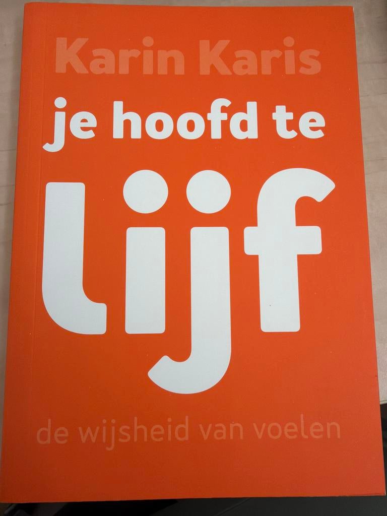 Karin Karis - je hoofd te lijf, Ophalen of Verzenden, Nieuw