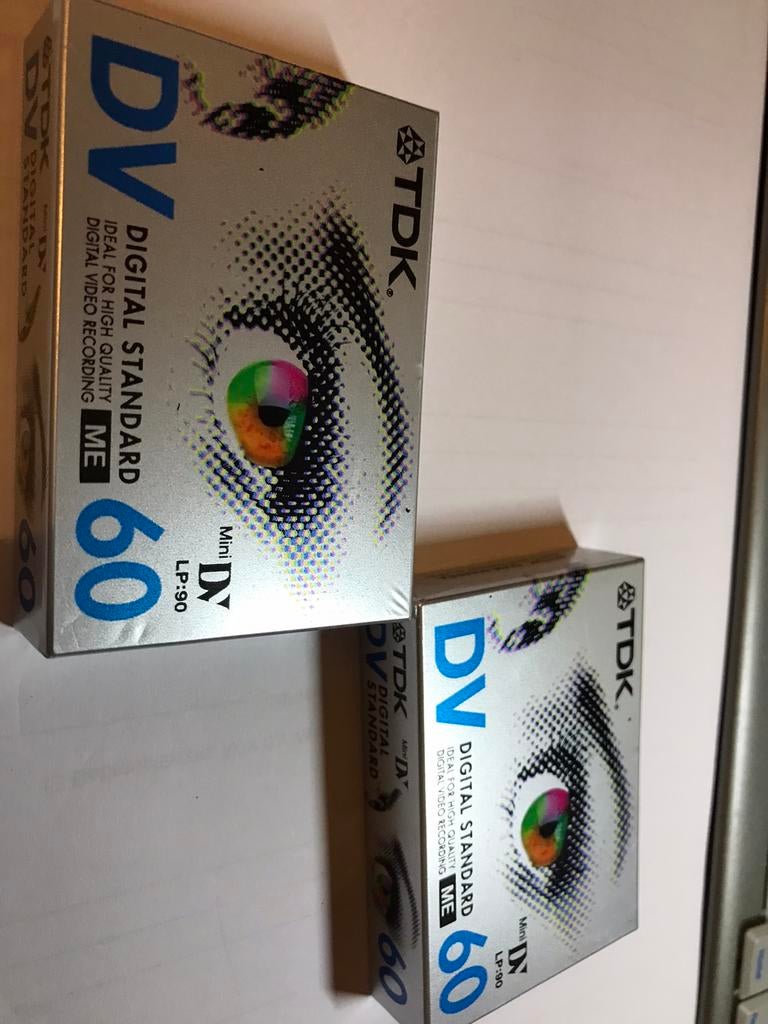 TDK DV60  mini DV tape nieuw ongebruikt, Audio, Tv en Foto, Videocamera's Digitaal, Overige merken, Mini dv, 20x of meer, Nieuw