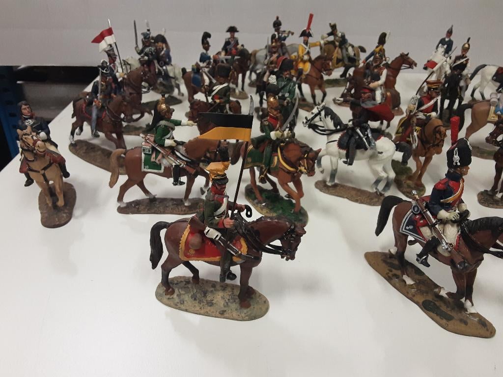 Tinnen soldaten DEL PRADO collectie : 34 stuks, Verzamelen, Overige gebieden, ., Miniatuur of Beeldje, Ophalen of Verzenden