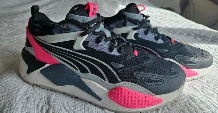 Puma RS-X sneakers maat 40, Ophalen of Verzenden, Zo goed als nieuw, Zwart, Sneakers of Gympen