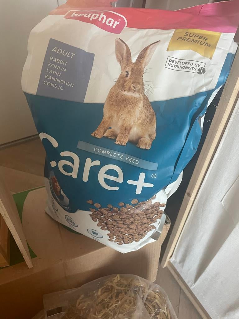 Konijnenvoer, goed spul, Ophalen