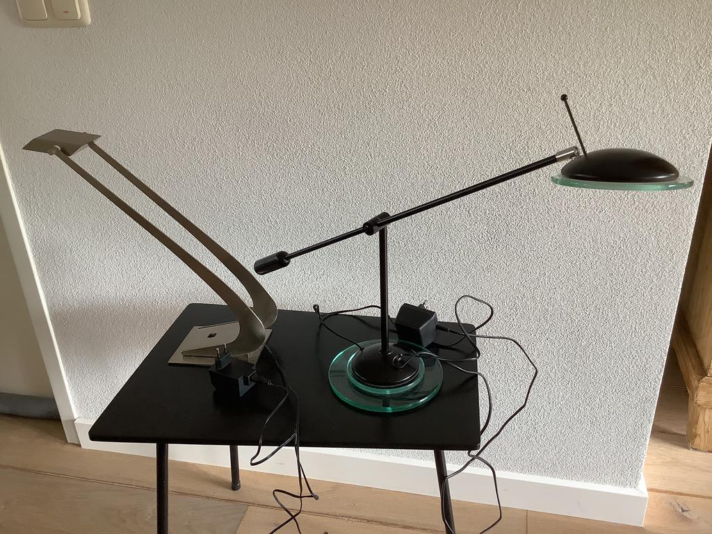 2 Design lampen van Herda en Highlight, Ophalen, Zo goed als nieuw, Minder dan 50 cm