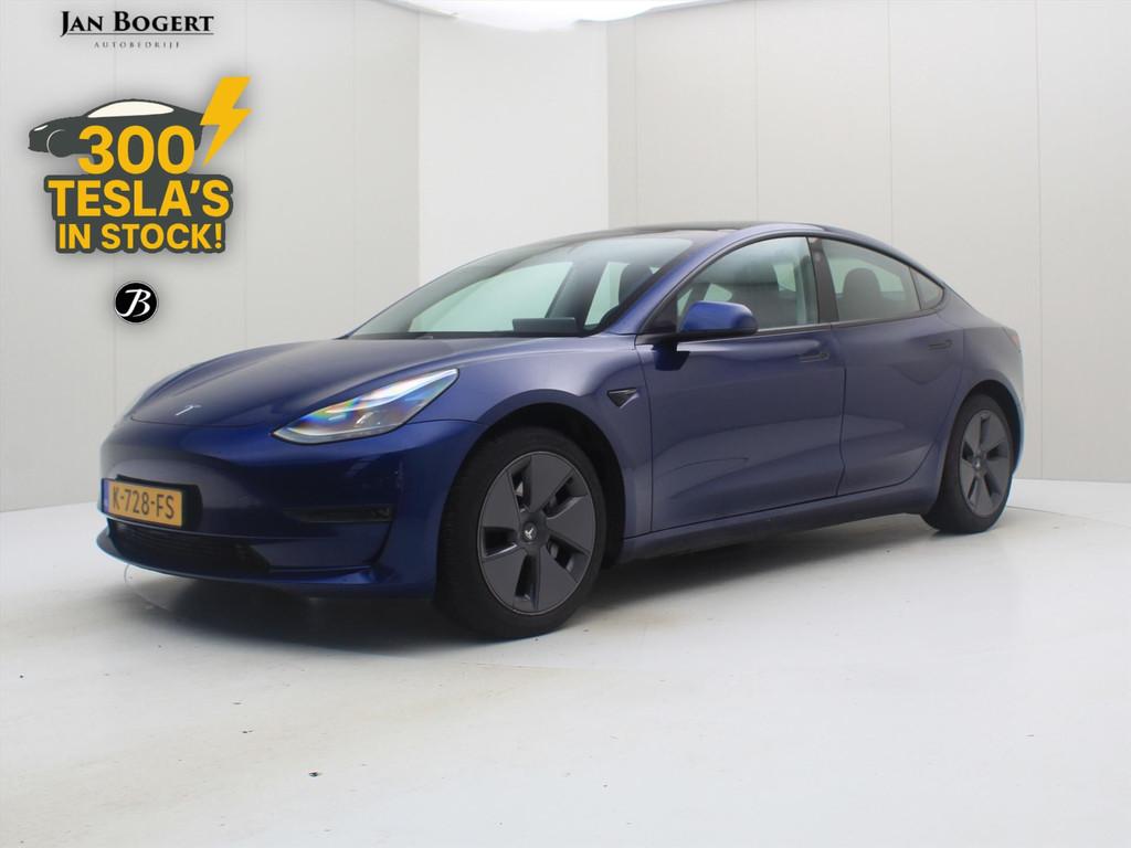 Tesla Model 3 Long-Range AWD 351pk 75 kWh FACELIFT [ WARMTEP, Automaat, Gebruikt, Zwart, Origineel Nederlands