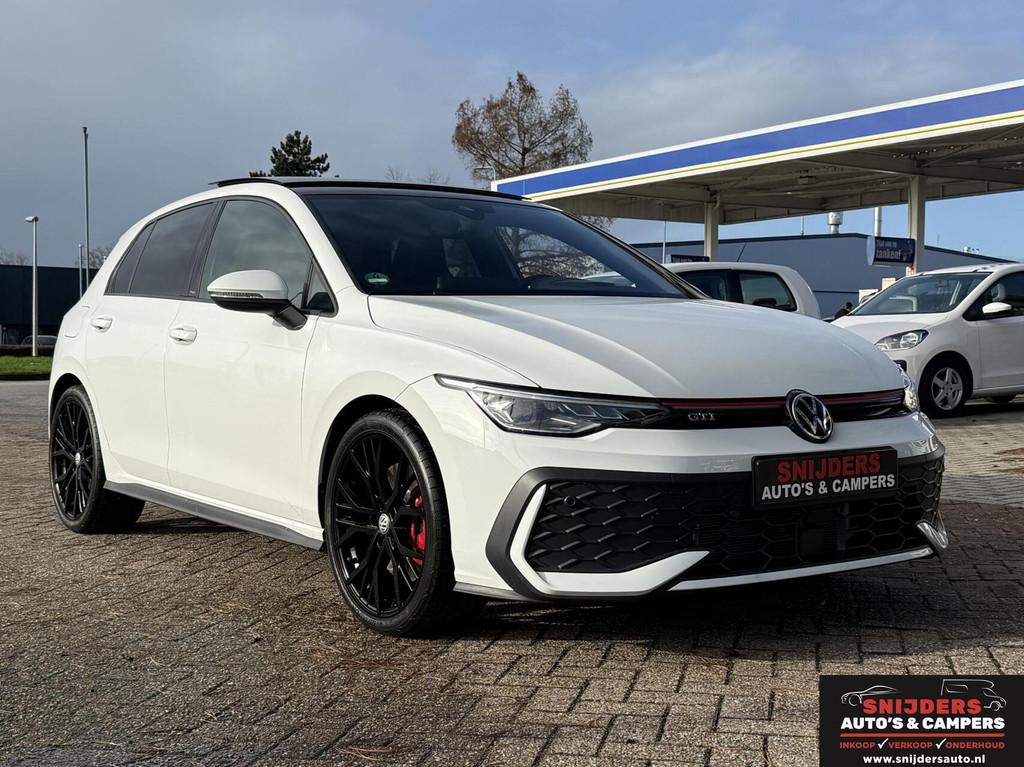 Volkswagen Golf 2.0 TSI GTI 8.5 panodak 12-2024 maar 4325 km, Gebruikt, 4 cilinders, Wit, 14 km/l
