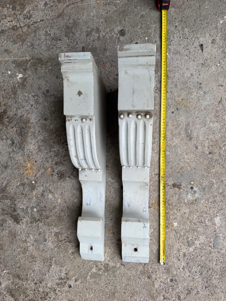 2 ornamenten uit het Kurhaus, Ophalen of Verzenden