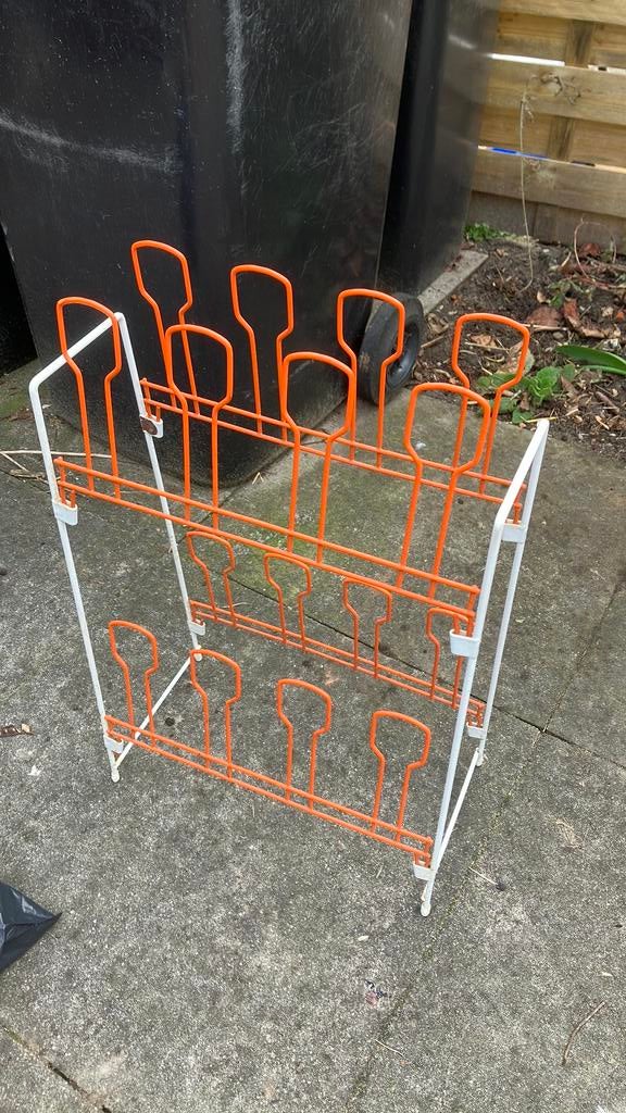 Vintage schoenenrek, Ophalen, Zo goed als nieuw