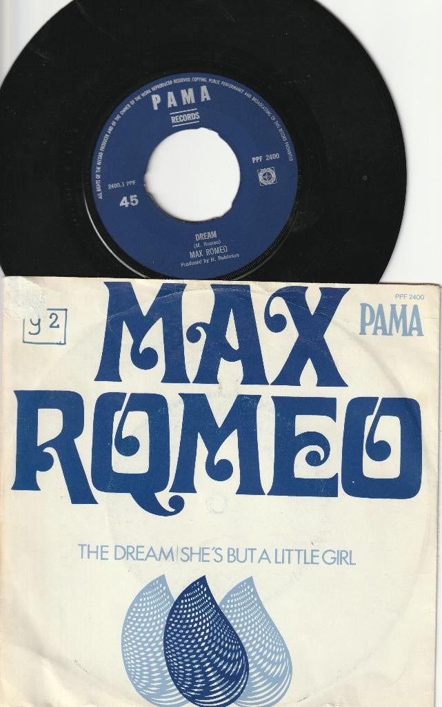Max Romeo -The Dream  (Wet Dream) Rare  SKA Vinyl DUTCH, Ophalen, Gebruikt, R&B en Soul