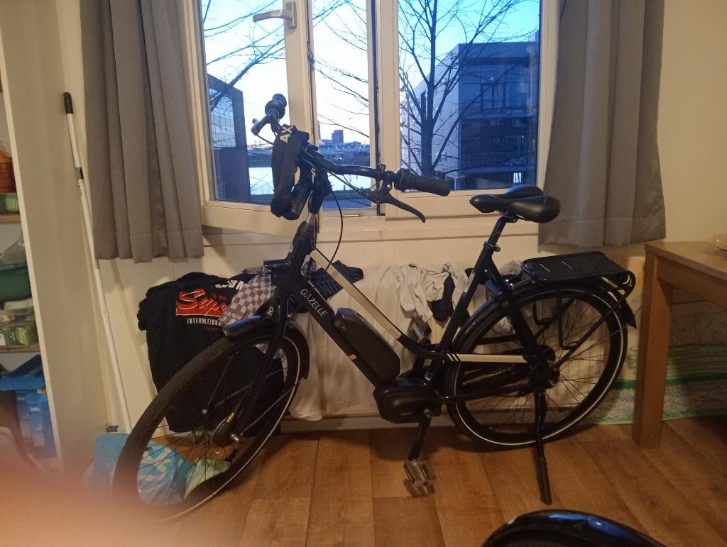 Gazelle c7 hms L54 dames fiets navy bleu t7, Ophalen, Zo goed als nieuw, Gazelle