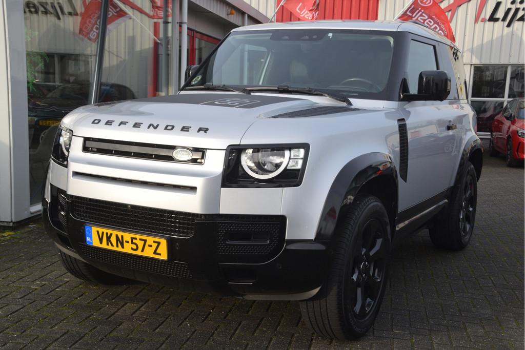 Land Rover Defender 3.0 D200 90 MHEV S NL Auto | 360 camera, Auto's, Bestelauto's, Automaat, Met garantie (alle), 2996 cc, Bedrijf